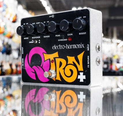 Electro-Harmonix Q-Tron Plus Envelope Filter Pedal With Effects Loop